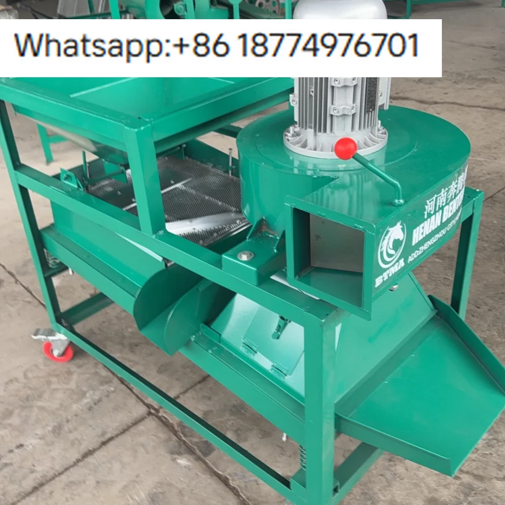 BTMA Automatic Oilseed Screen Machine 100kg/h for Soybean/Peanut/Sesame/Sunflower Seed Cleaning High Oil Yield - view 4