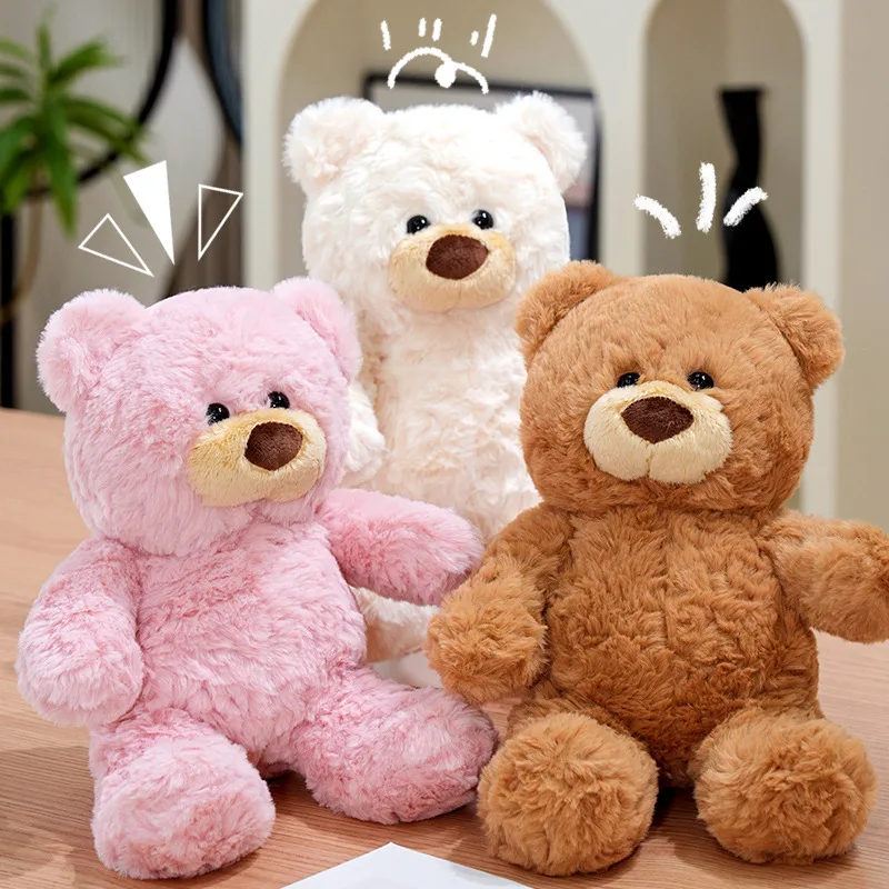 30cm Cartoon Bear Throw Pillow Soft And Comfortable Home Decoration Kawaii Holiday Gift Send Friends And Family