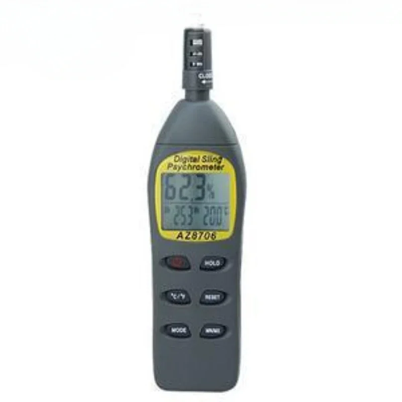 

Handheld AZ8706 High-precision Hygrometer / Dew Point / Wet Bulb Temperature Dteector Industrial