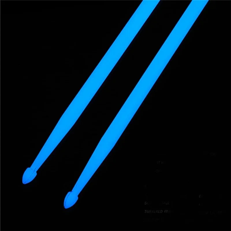 

Shoppingsports Fluorescent Drum Stick 5A Luminous Drum Stick Nylon Drum Stick Luminous Drum Stick