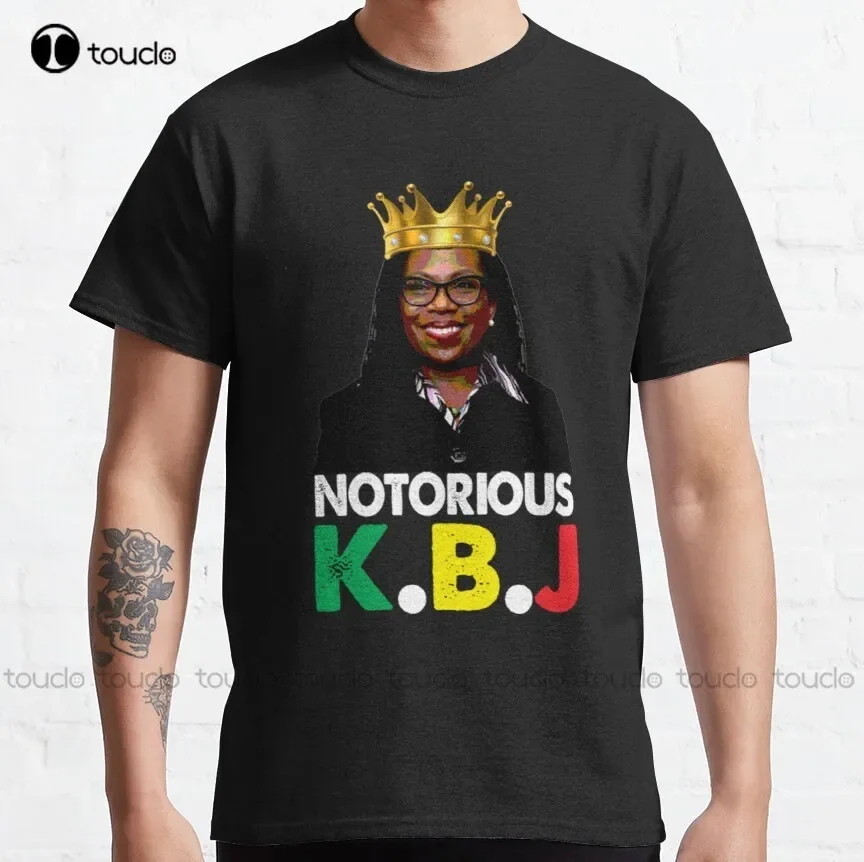 Avocat africain noir Kbj T-Shirt classique chemises Anime pour femmes surdimensionné graphique t-shirts 100% coton Xs-5Xl taille rétro