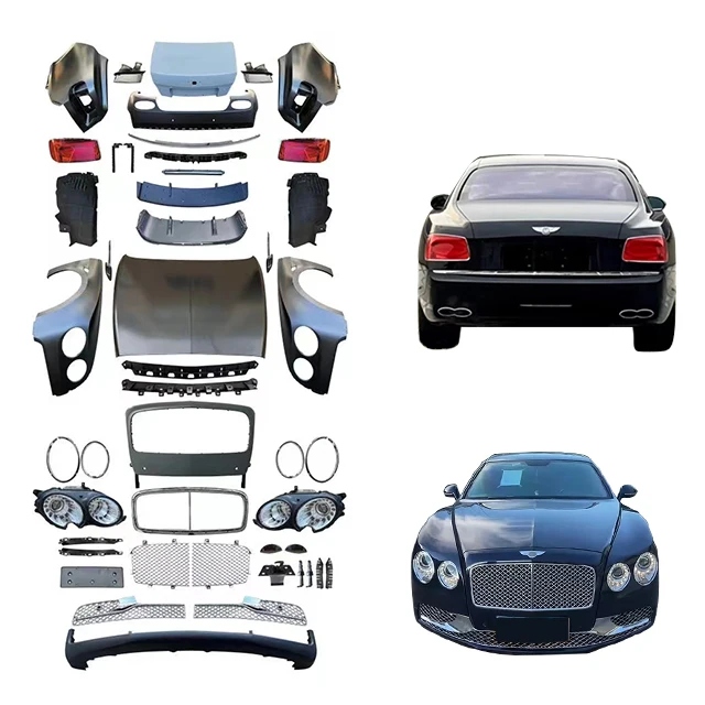 Suitable for 2010 Bentley Flying Spur 2012 Upgraded 2016   Body Upgrade bodykit Car exterior upgrade kit modification