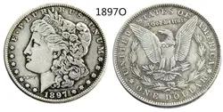 US 1899-O Morgan Dollar Silver Plated Copy Coin