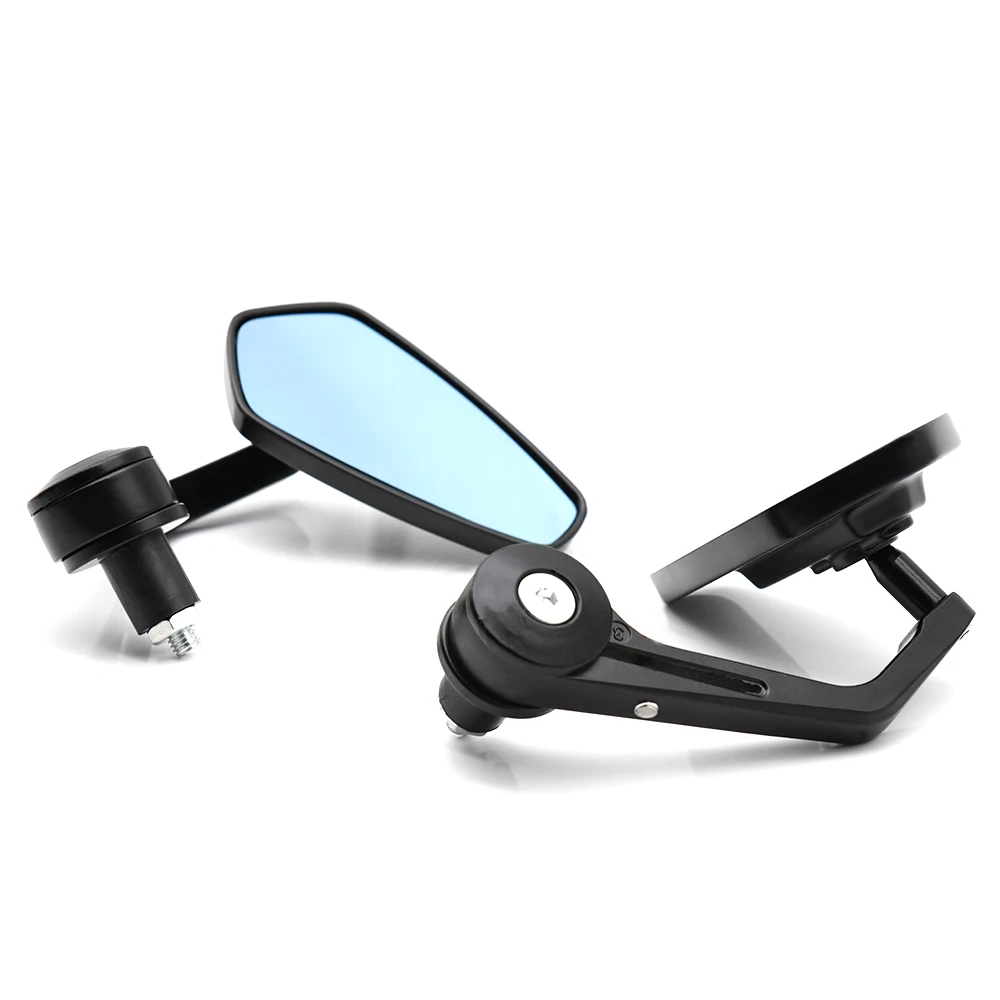 2Pcs Motorcycle Handle Bar End Rearview Mirror Universal Motorcycle Rearview Mirror For Ducati BMW Honda Suzuki Kawasaki image 3