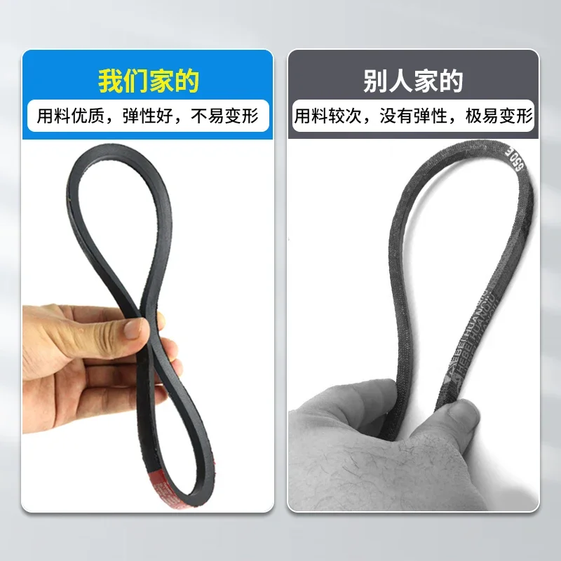 for Midea/Little Swan automatic washing machine belt pulsator drum z460e triangular belt z480e motor