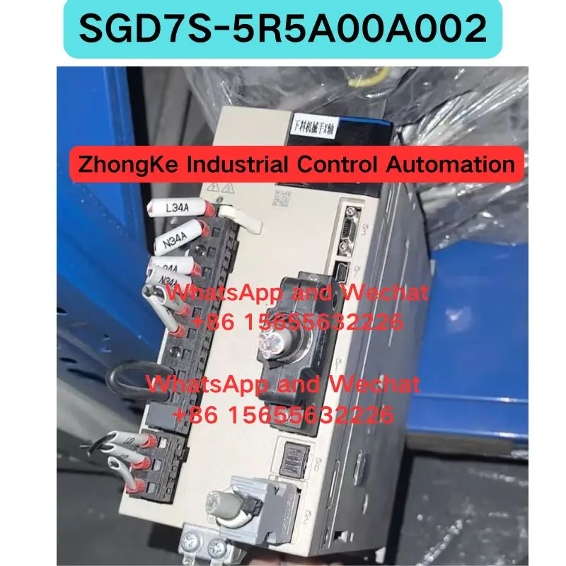 Used OEM disassembled parts SGD7S-5R5A00A002 Servo driver Functional test OK