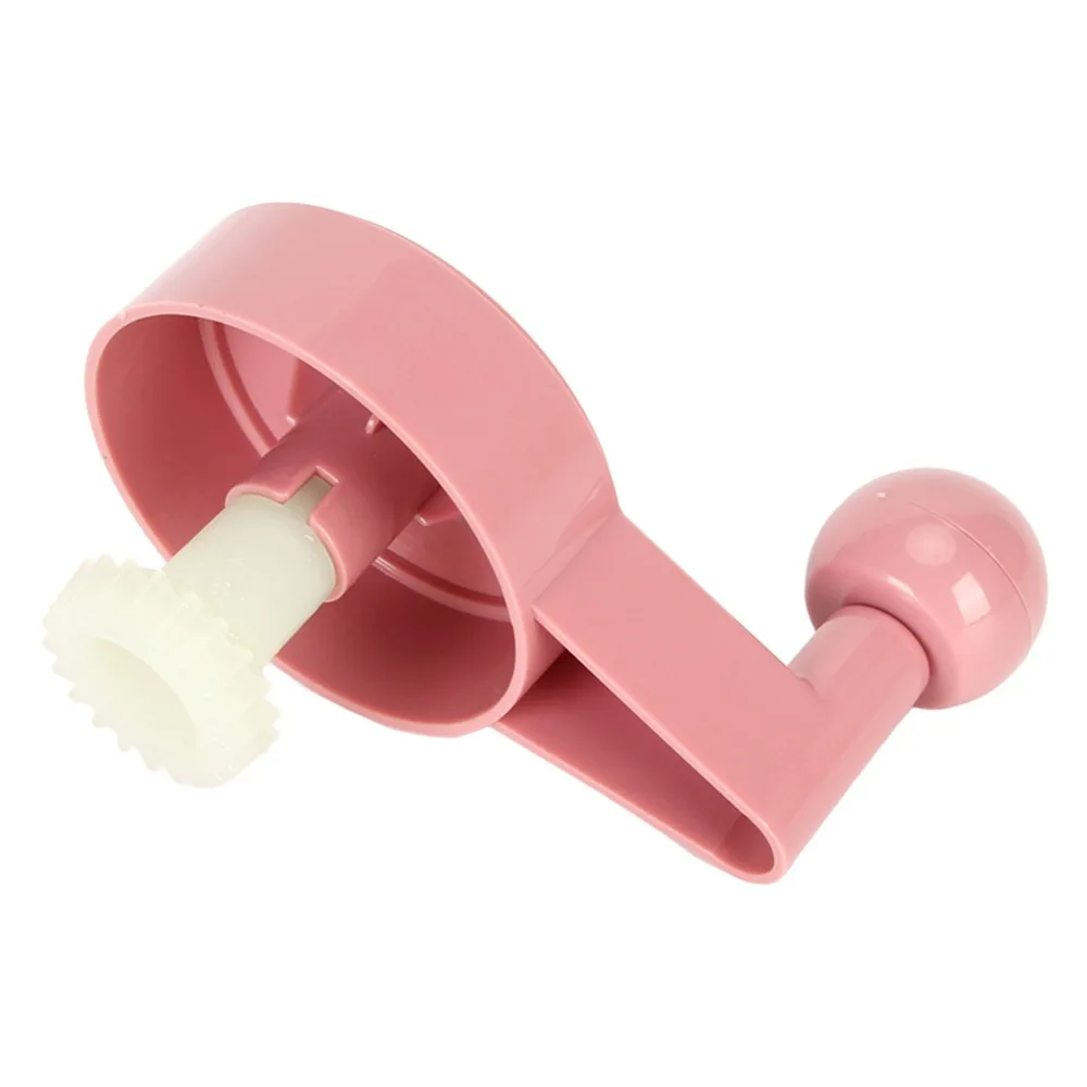Plastic Knitting Replacement Handle Light Weight Easy Installation Rotating Loom Handle Knitting Crank Adapter For DIY Craft