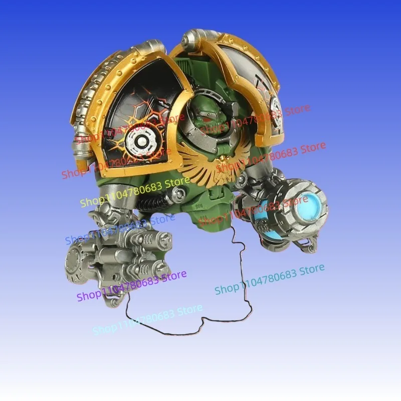 MOC – bloc de construction de guerrier à armure lourde verte de 8.5CM, Mini figurine d'assemblage, modèle d'exposition, décor de jeu animé, jouet cadeau à collectionner