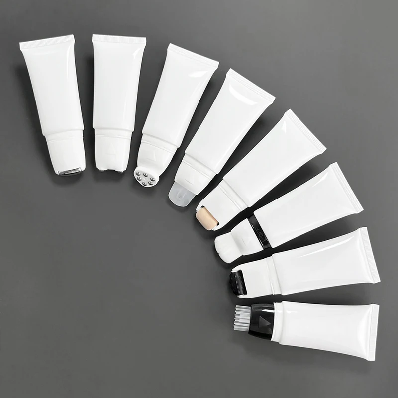 

1 шт., 30 мл, косметический плоский шланг, утиный язык, головка щетки, силиконовый ролик с плоской крышкой, пустая бутылка