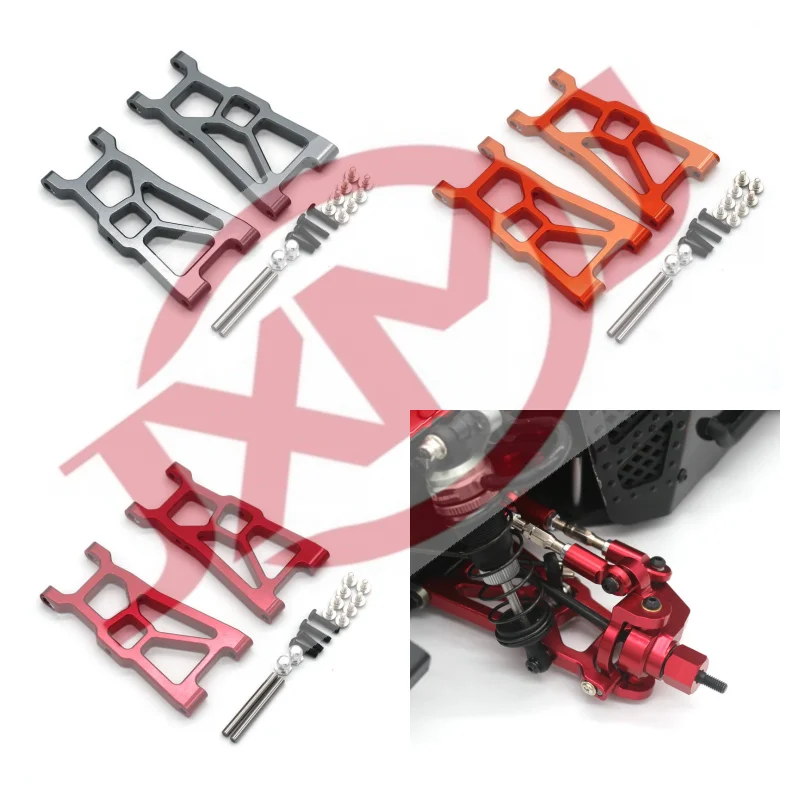 JXMJ Metal Accessories ZD Racing DBX-10 1/10 RC Remote Control Vehicle DBX10 Front and Rear Lower Arms Parts 7180