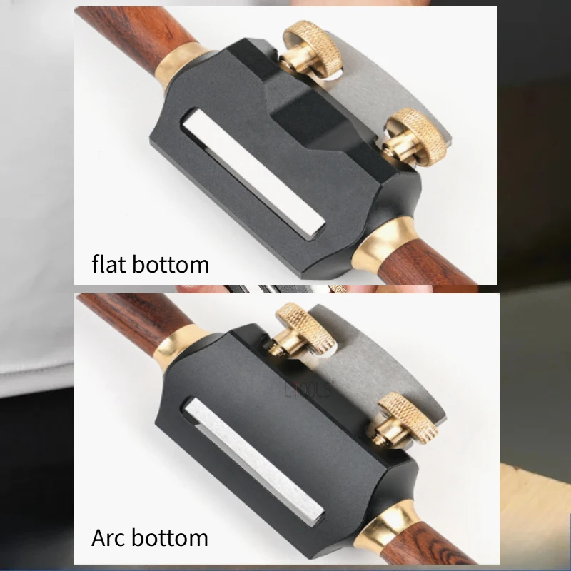 

Woodworking Planer Sharp Durable Aluminum Alloy Adjustable Flat Planer Precision Scraper Multifunctional Manual Trimming Tools