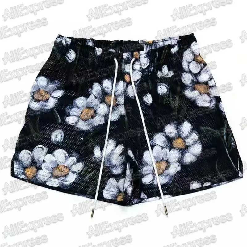 

2025 Summer Men Trend Casual Sports Shorts Gym Fitness Quick Dry Mesh Beach Basketball Jogger Short Pants Sweatpants BottomsMOTO