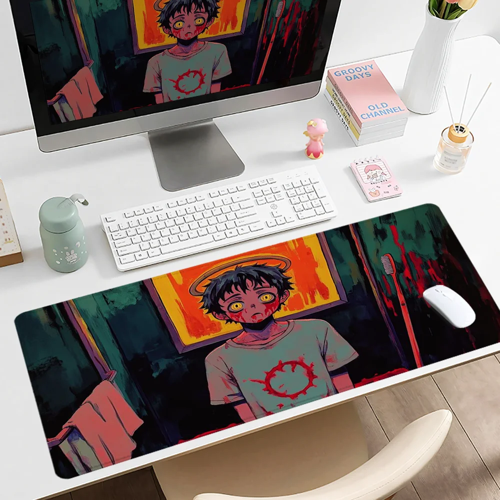 أنيق أنيمي ماوس الوسادة التصميم الجمالي حصيرة مكتبية قاعدة مطاطية مكتب الملحقات عدم الانزلاق مخيط حافة ماوس الوسادة هدايا لصديق