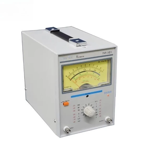 

Digital AC Dual Channel High Precision Millivolt Meter, TVT-321 TVT-322 Model for Electrical Testing and Measurement