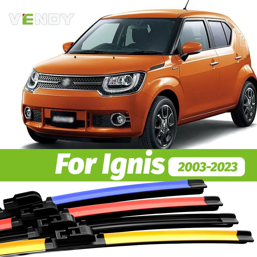 2 Stück Frontscheibenwischerblätter Scheibenwischer für Suzuki Ignis 2003–2023 2016 2017 2018 2019 2020 2021 2022 2023 2024
