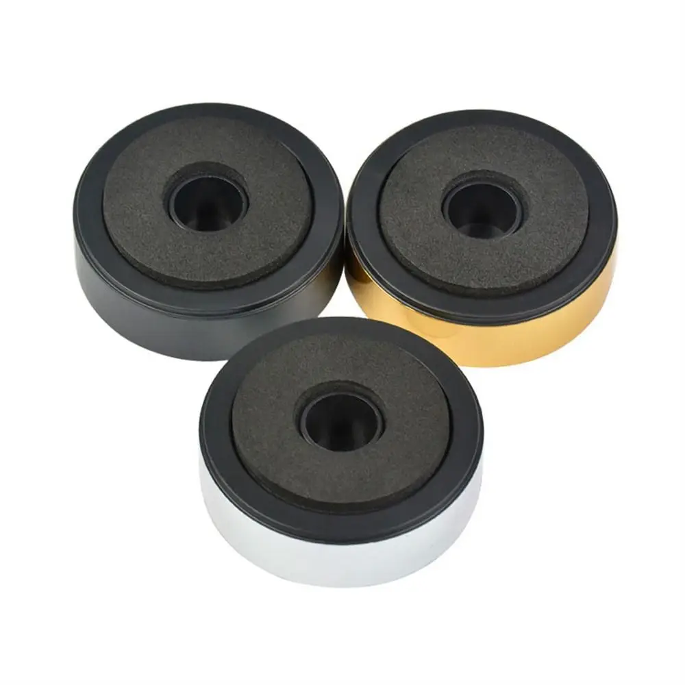 DIY Audio estéreo SoundBox esteras oro plata negro altavoz aislamiento pies altavoz soporte pies altavoz picos amplificador pies Pad