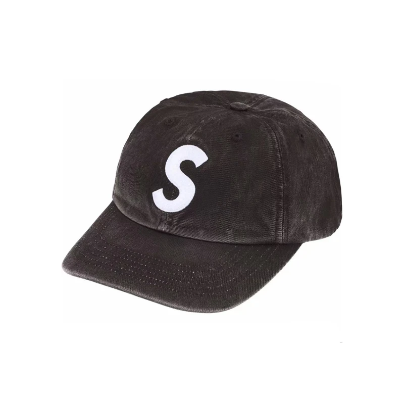 Stylish Streetwear Vintage Embroidered S Logo Baseball Cap Adjustable Cotton Bucket Hat for Men And Women All Seasons