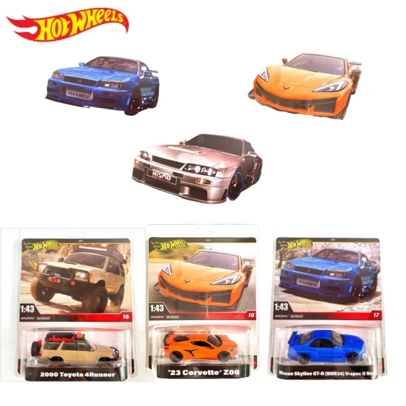 

Original Hot Wheels Automotive Culture Collection Coupe 1:43 Series High Quality Alloy Car Model Desktop Decoration Boy Toy Gift
