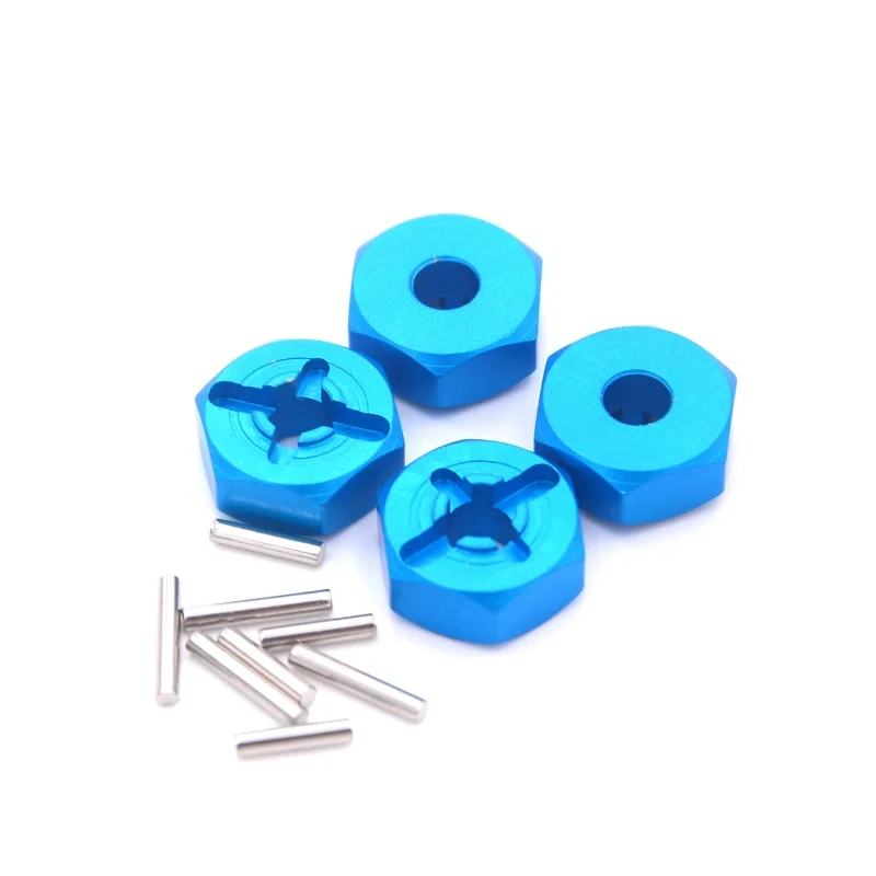 

Wltoys 144001 124016 124017 124018 124019 RC Car spare parts 144001-1266 Metal coupler Hexagon wheel seat