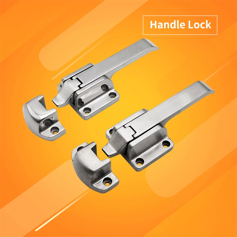 Environmental Test Box Cold Storage Door Lock Oven Handle Stainless Steel Compression and Tightness Lock