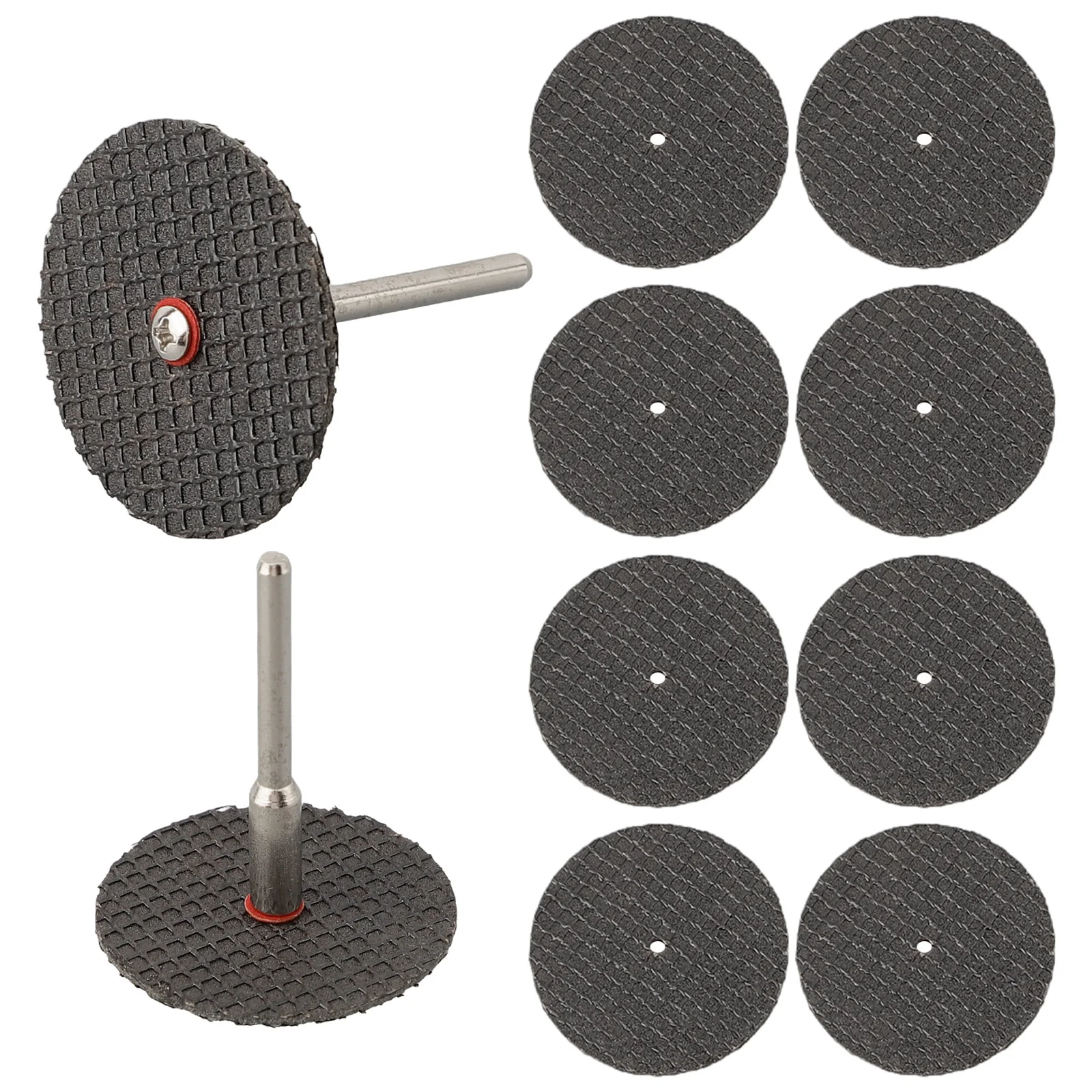 

10pcs Abrasive Cutting Disc 32 Mm With Mandrels Grinding Wheels Saw Blades For Dremel Accesories Metal Cutting Rotary Tool