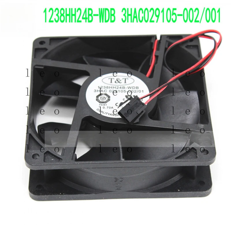 

1238HH24B-WDB for ABB robot controller cooling fan 3HAC029105-002 with plug