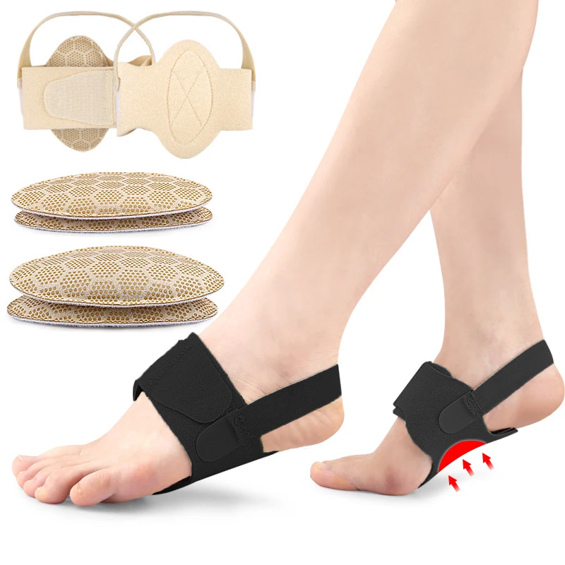 แผ่นรองส้นเท้า1คู่เบาะรองหมอนรองโค้งที่มองไม่เห็นเบาะโค้งไม่ลื่นถุงเท้านวดเท้า