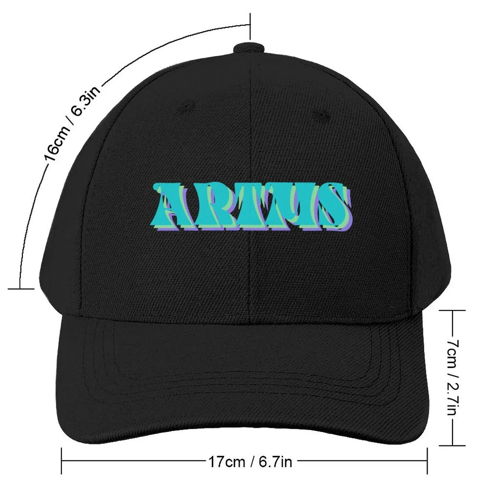 ARTMS Group Name Baseball Cap Hat men birthday designer cap Icon Girl'S Hats Men's