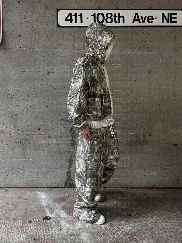 높은 허리 여자의 스트레이트 가짜 두 바람 인쇄 느슨한 바지 유행 청바지 여성 매일 캐주얼 스트리트 힙합 Y2k 의류