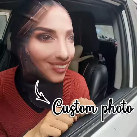 1pc Customized Photo Funny Headgear, Role-Playing Accessories, Party/Festival/Halloween Mask Decoration (Upload Facial Photo)