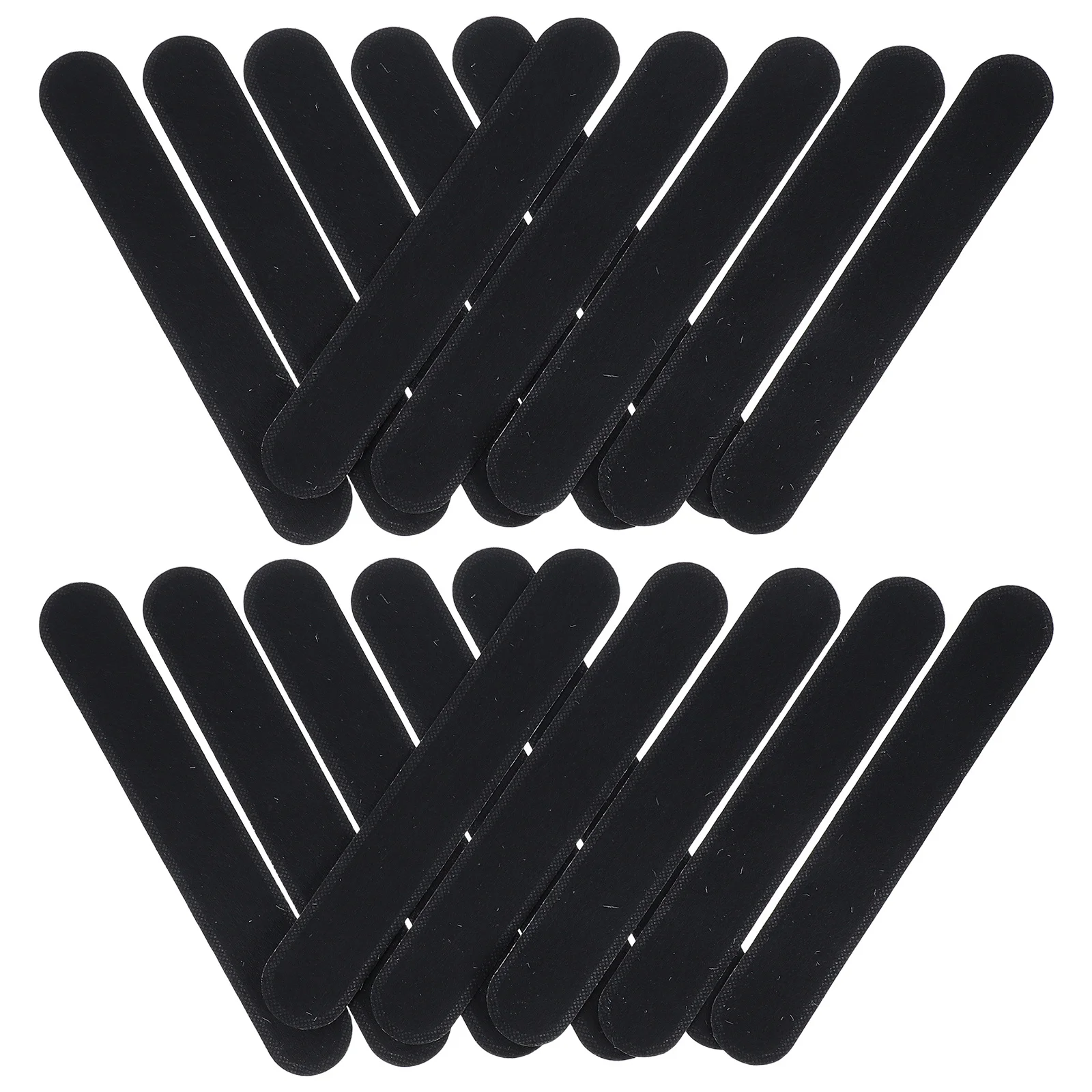 30 pezzi assorbenti monouso per fascia antisudore non tessuti facili da attaccare staccare per cappelli berretti e camicie fascia assorbente