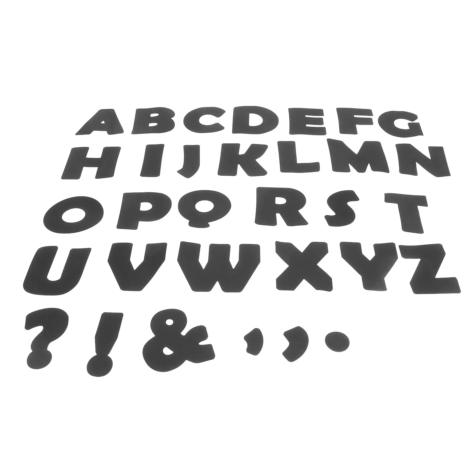 150Pcs Glitter Bulletin Board Letters Cardstock Alphabet Cutouts for Classroom Office Home Decor Pre-Cut Decorative Letter Signs