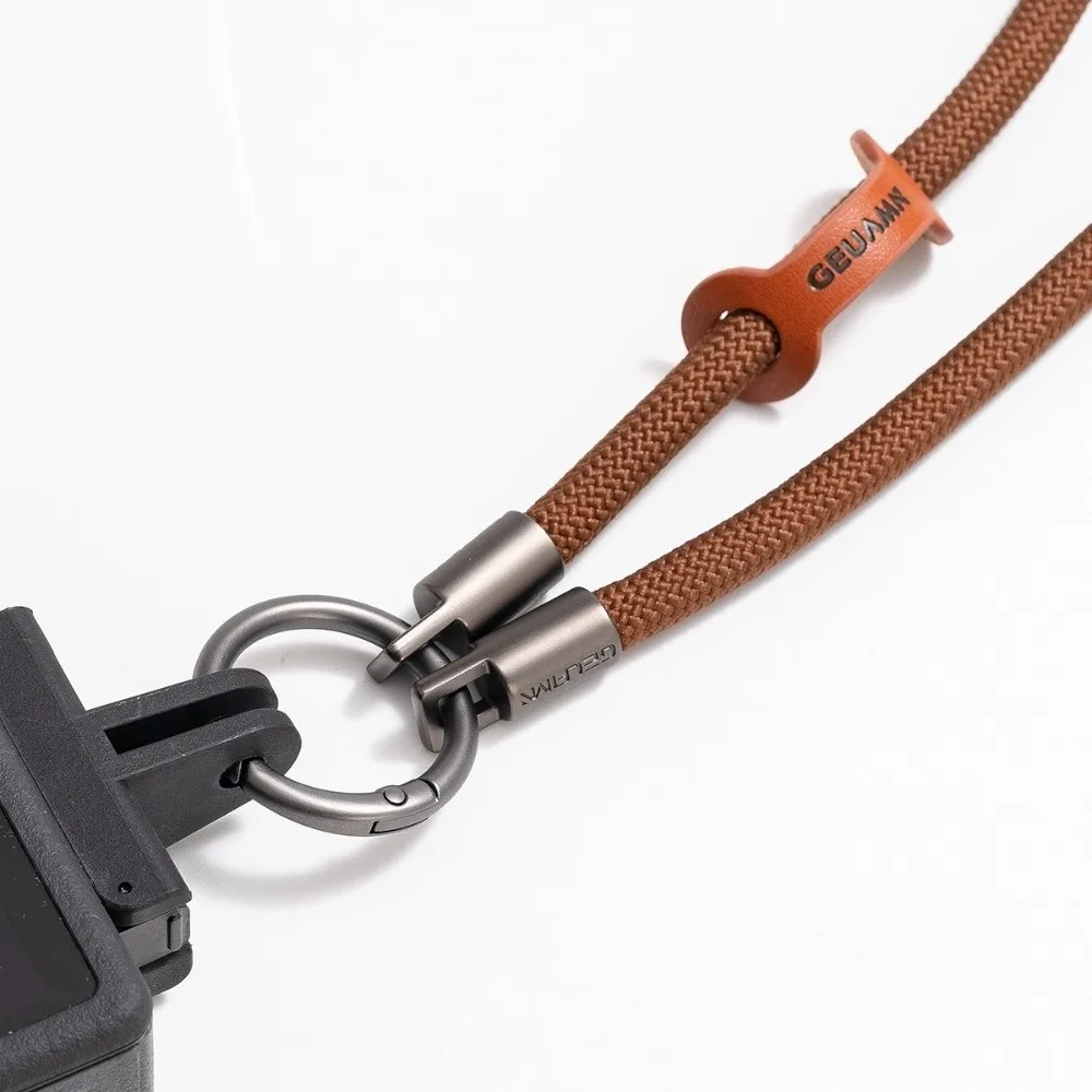 Braided Fabric Camera Anti-Loss Neck Strap Action Camera Lanyard for DJI Action 5 Pro/4/3 Insta360 Series