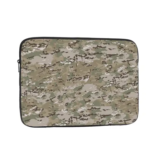 Funda de camuflaje militar para ordenador portátil, bolsa Multicam para tableta, 12, 13, 15 y 17 pulgadas, a prueba de golpes