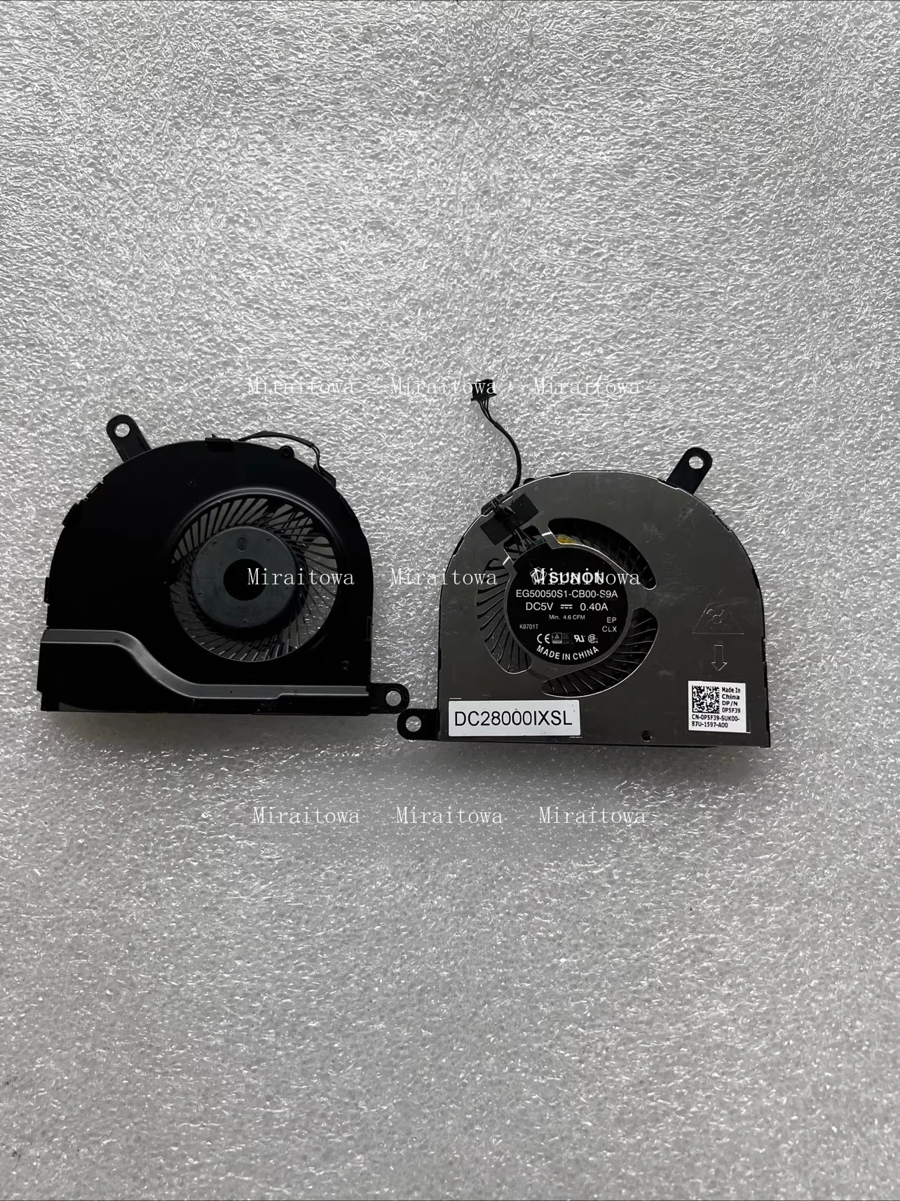 Original para Dell DELL latitude 5480 5490 ventilador de refrigeración 0P5F39