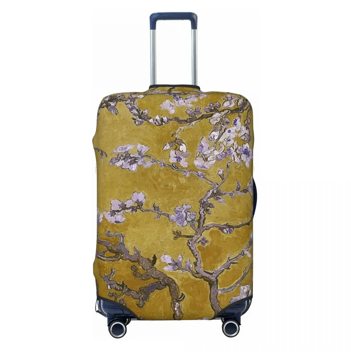 

Дорожный чехол для багажа Van Gogh с цветком миндаля, моющийся чехол для чемодана, подходит для 18-32 дюймов