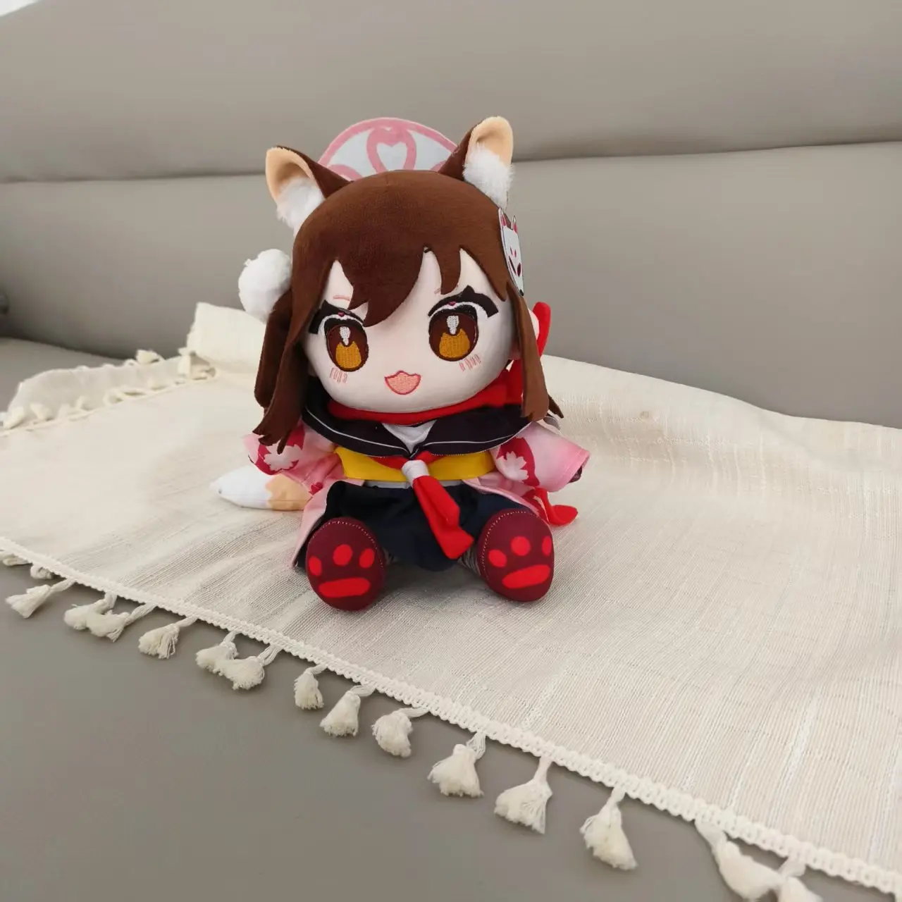 Anime azul arquivouda quanna cosplay 20cm boneca de pelúcia bonito dos desenhos animados travesseiros presentes de natal meninos meninas