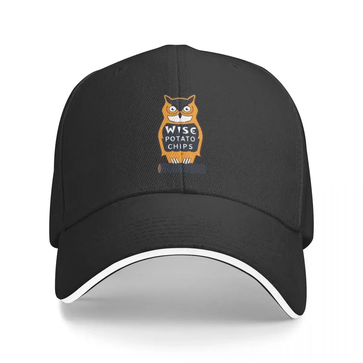 Wise Potato Chips Owl Baseball Cap Wild Ball Hat Mountaineering For Men Women's