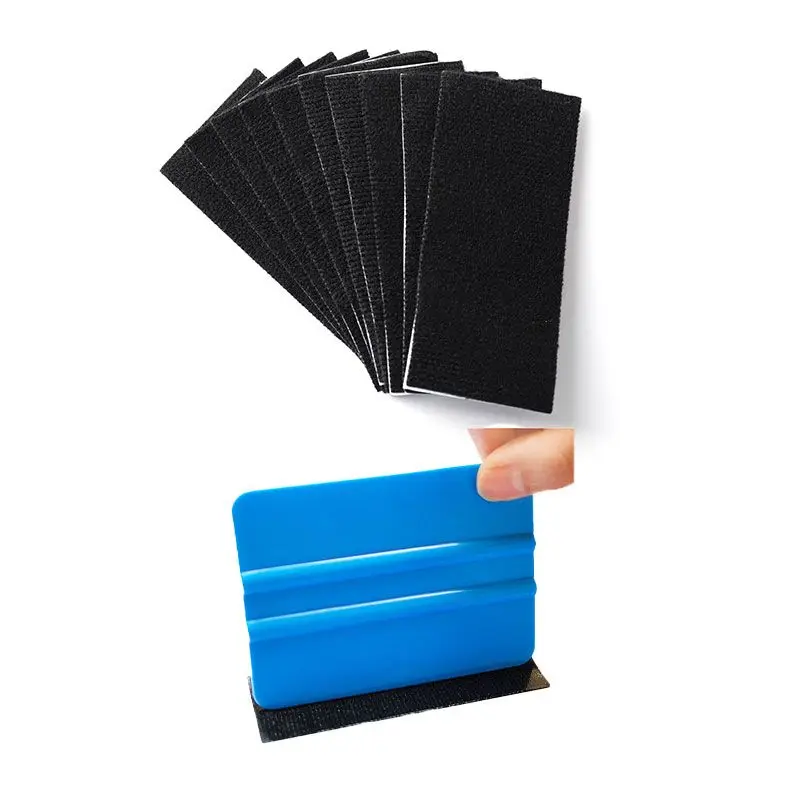 10Pcs Squeegee Felt Fabric Cloth Car Wrap Scraper Window Tint Wrapping Car Tools House Cleaning