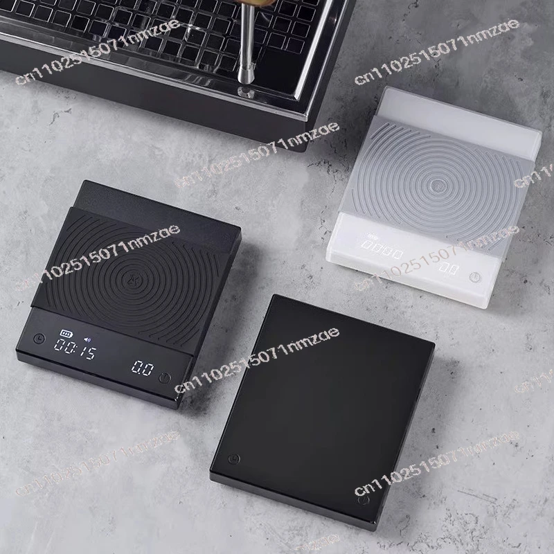 Digital Coffee Scale LED Display USB Rechargeable 1g-2000g Precision Electronic Scale for Pour Over Coffee