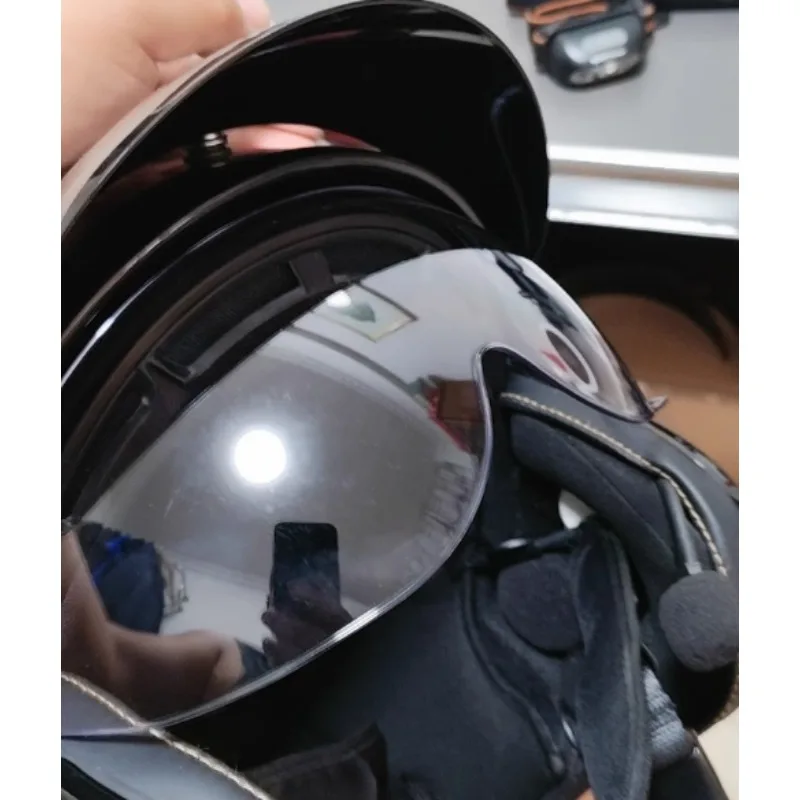 FOR LS2 OF599 SPITFIRE Motorcycle Helmet Lens Transparent Colorful Sun Protection Windshield Inner Lens Accessories