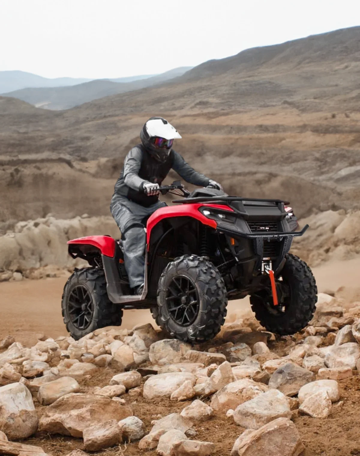 Amortecedor dianteiro KEMIMOTO compatível com Can-Am Outlander 500 700 2WD MAX XT DPS Outlander PRO XU 2023-2024 ATV # 715004952 Guarda