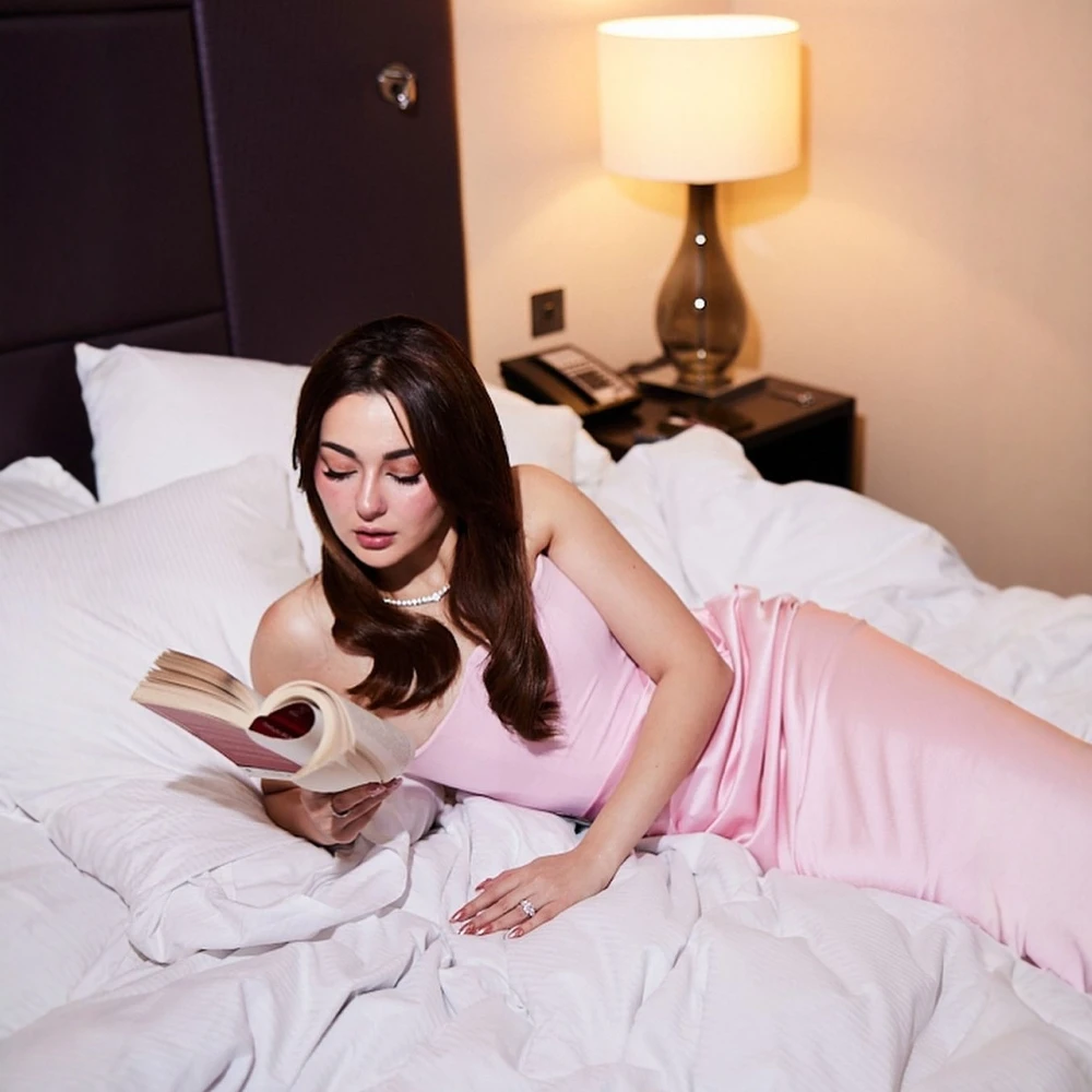 Vestido Clássico Faionável F SDM07 Transfronteiriço Sem Alças de Seda Cetim Patchwork Suave Longo de Cintura Alta e...