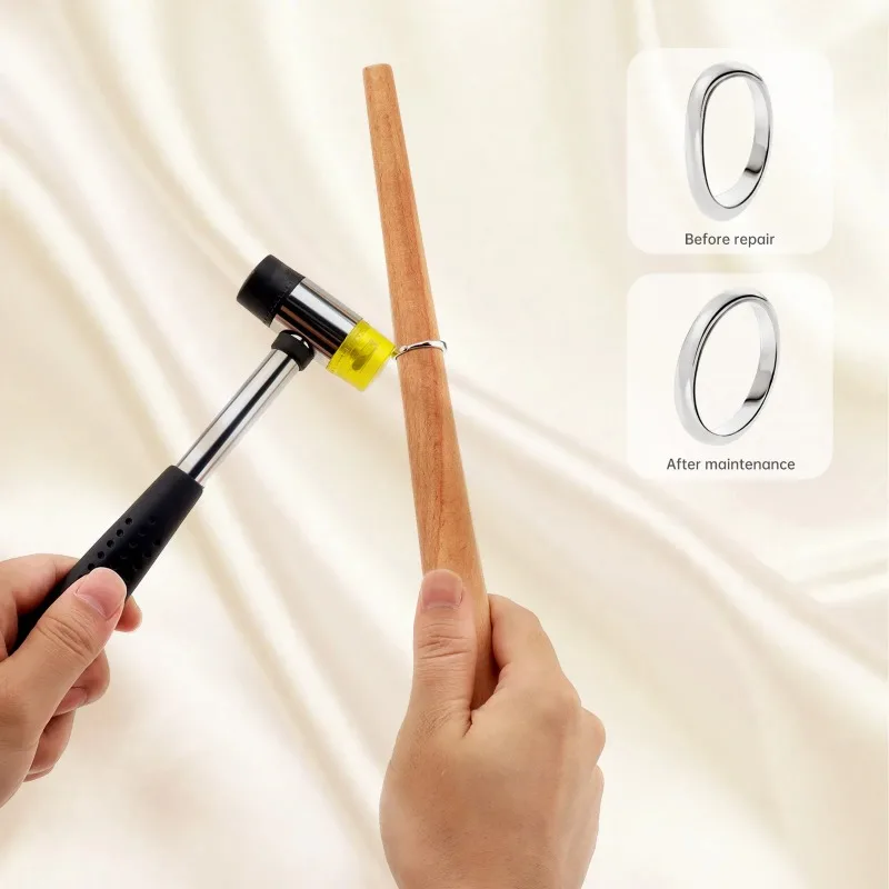 2 sets of ring repair tool sets, used for ring production repair, bending ring, polishing, grinding, jewelry shaping tool sets