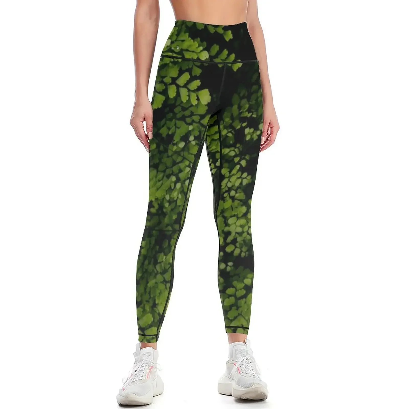 Small leaves. Leggings Women's trousers gym's clothing gym womans sport pants Womens Leggings