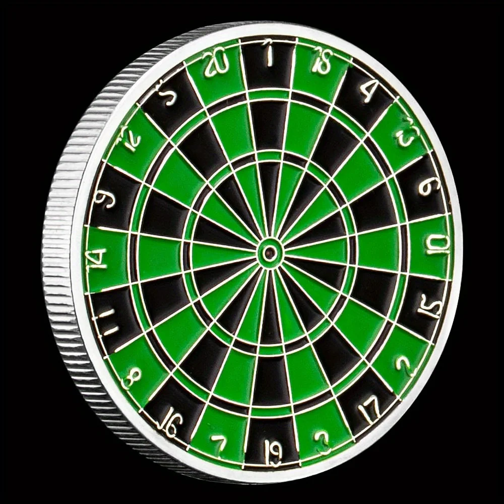 مجموعة عملات تذكارية مطلية بالفضة ، لوح سهم تذكاري ، هدية تذكارية ، عملة التحدي ، 1 صوان #4