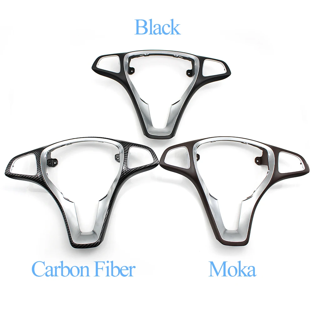 Upgraded Car Steering Wheel Chrome Cover Panel Trim For Mercedes Benz W176 W246 W205 W117 W218 W213 W156 W292 W166 W448 W447 view 3