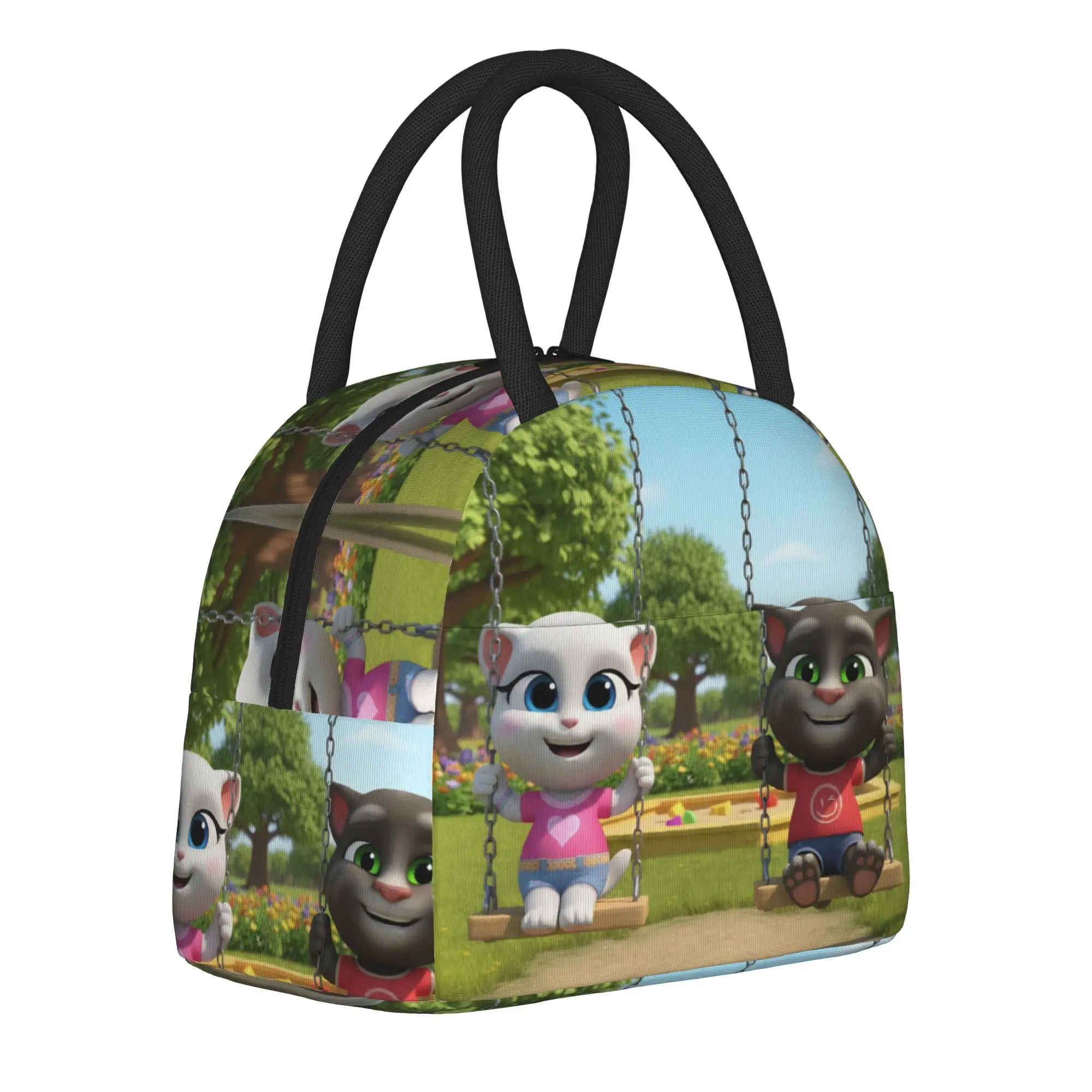 Lunch Boxes T-Talking T-Tom And F-Friends Merch  Food Box Unique Design Cooler Thermal Bento Box For Travel