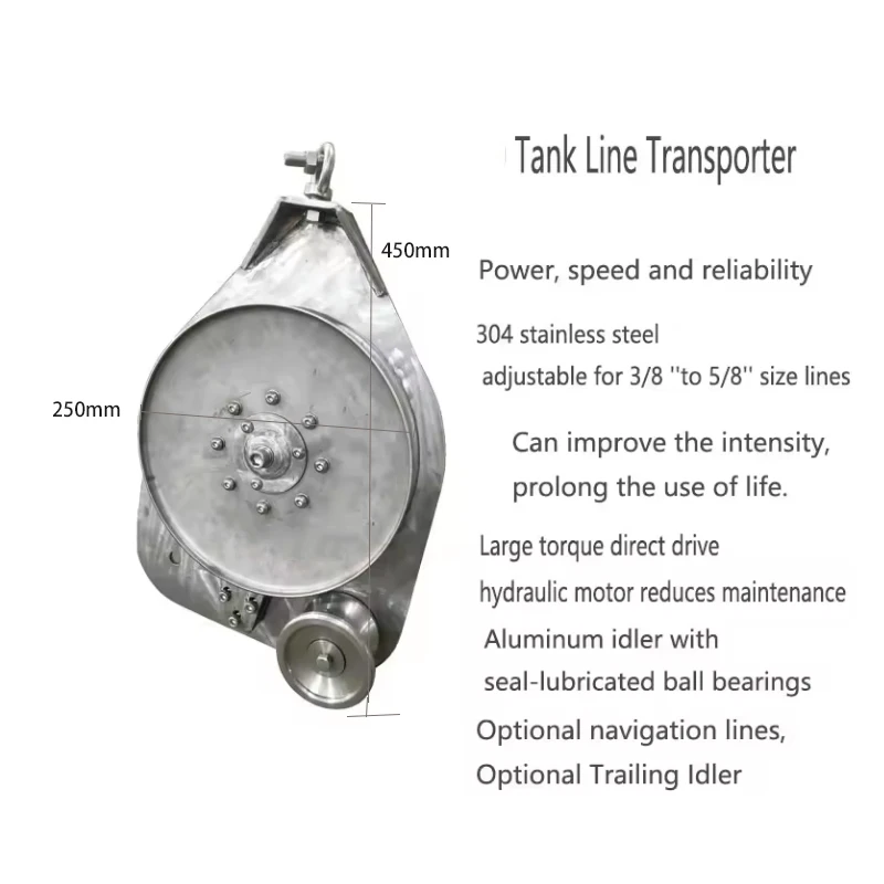 Fishing Rope Winch C Long Line Hoisting Machine By Hand For Fish Boat For Manual Work