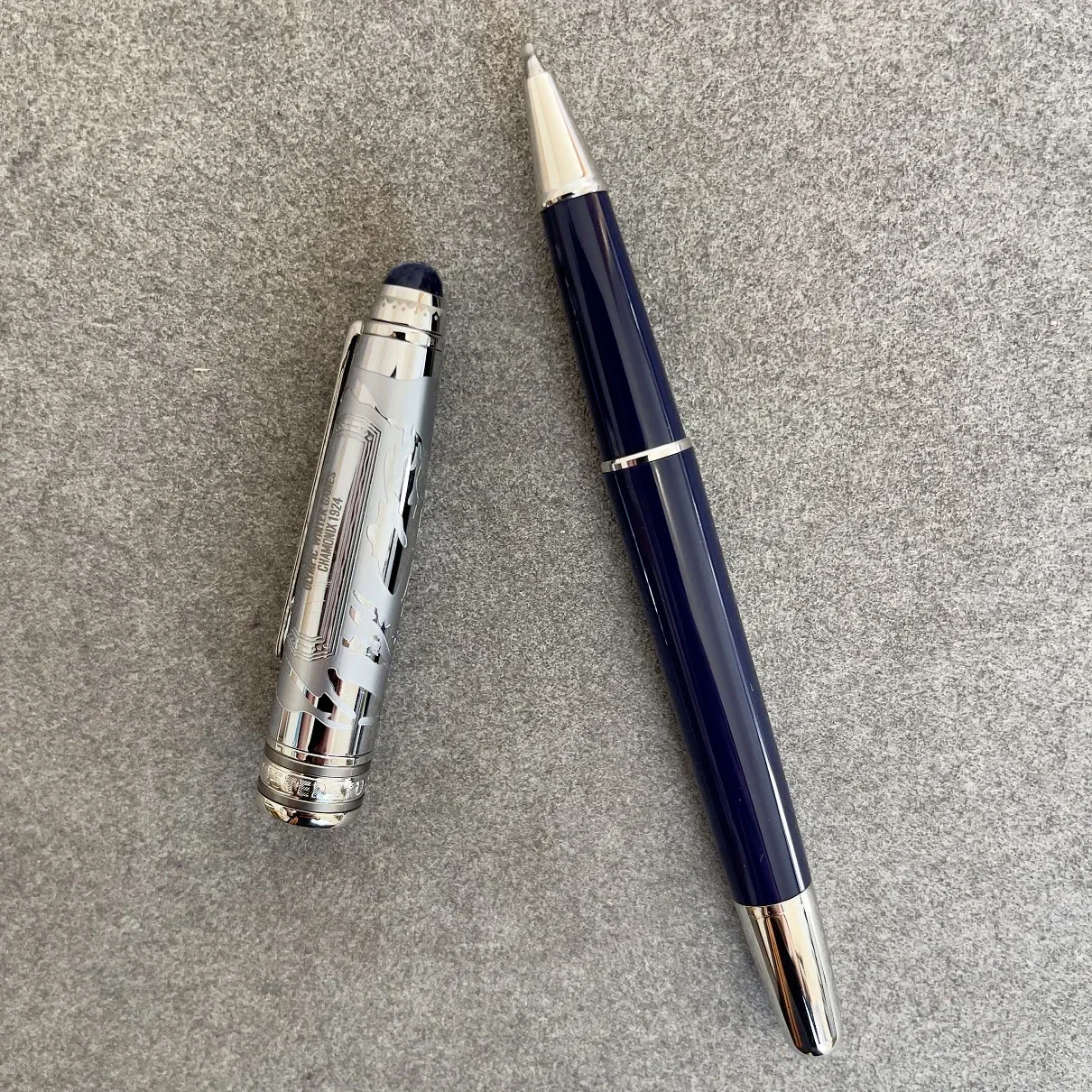 Edición limitada de lujo mb 163 tapa de Metal M.k 100 colores centenarios pluma de escritura tinta bolígrafo Rollerball